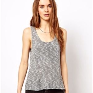 Lna crepe tank size M new